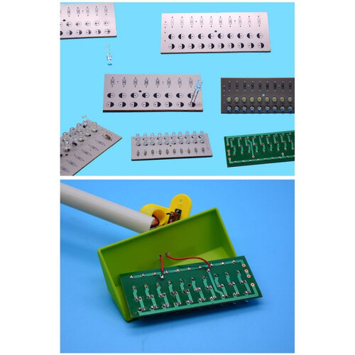 -Saving Desk Lamp Soldering Kit - DIY Soldering Materials Set for STEM Students, Ideal for Electronics Projects 2