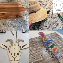 Wood Burner with Letters Stamps, with Alphabet, Copper Stamping Set,for Wood Leather Embossing Carving US Plug