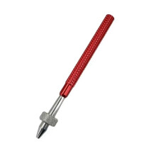 Watch Repair Tool with Hole, Watch Parts Clamping Tool, Parts Maintenance Tool, Watchmaker Use Red