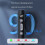 2.4G  Wireless Presenter Power Consumption Level Display PPT Point Recharging Battery for Meeting Teaching 3
