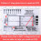 3pc ECG 7 Step Ruler,ECG 7 Step Ruler for ECG/EKG Interpretation, ECG Reference Guide Ruler,EKG Calipers Measuring Tool 7