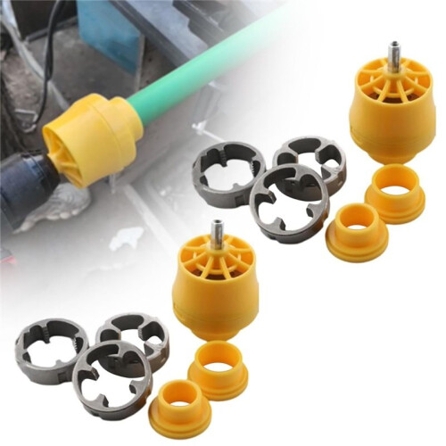 PVC Thread Maker Tool for Electric Drill,Pipe Threader Plumbing Tool,Pipe Thread Maker Tool for Cutting & Pipe Threader 2