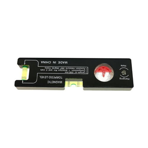 High Precision 200mm Magnetic Level Ruler ABS Millimeter Scale Angle Gauge Level Building Measuring Leveler Tools 1