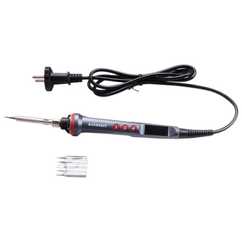 HANDSKIT 90W Digital Display Lcd Electric Soldering Iron Digital Temperature Adjustment Electronic Welding Tool EU Plug