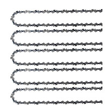 5Pack 14 Tum Chainsaw Chain 52 Drive 0,050 Tum Gauge, 3/8 Tum Pitch Ersättningskedjor för , Echo,Poulan