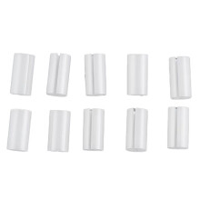 7mm Red Laser Pen Metal Tip Ceramic Tube Fiber Laser Tube Fault Locator Ceramic Tube Replacement Repair Parts 10 Pieces