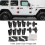 Montagesatz Türscharnier Jeep Wrangler JK Rubicon 13