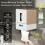 Automatic Paper Towel Dispenser Touchless for Kitchen Bathroom Wall Under Counter Mount Auto Cabinet 4