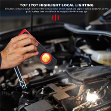Car Detailing Tools Car Paint Finish Lamp 500LM 2000mAh Scan Swirl Magnetic Grip Multifunction Auto Repair Working Light