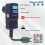30mA Differential Protection Plug for Fixed Connection to Supply Cable,Plug-in RCD Suitable Outdoor Use Power EU Plug 6
