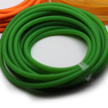 6mm Solid 10Meter High Elasticity Latex Rubber Band Elastic Rope for Fishing Slingshots Industry Sports Training Orange