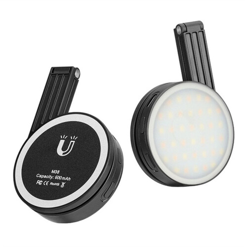 Magnetic Led Selfie Fill Light  Portable 3 Lighting Modes for Android Video Light for Makeup Vlog Video 1