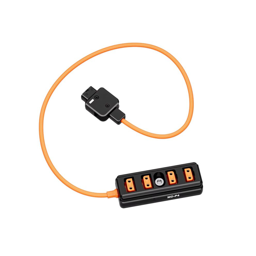 Photos - Electrical Wire & Cable Md-P4 D-Tap to 4 D-Tap Splitter Cable One Point Four Adapter Cable 180 Rotatable for V-Mount Battery