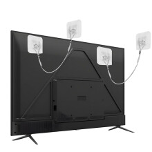 6 Stuks 42 Inch Verstelbare Tv-Veiligheidsriemen - Geen Boor Nodig voor Meubelankers Ter Beveiliging van de Baby, Anti-Kantelfunctie