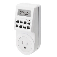 Digital Electronic Timer Socket US Socket 120V-60Hz 24 Hour Programmable Timing Socket US Plug