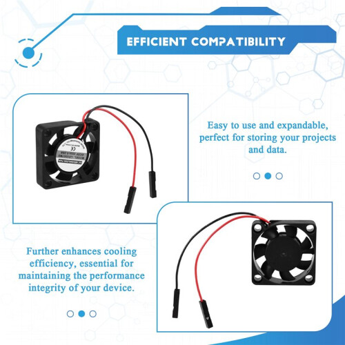 For Raspberry Pi 4B Kit with Case Cooler Memory Card Heatsink for DIY Projects and Electronics Enthusiasts EU PLUG 2