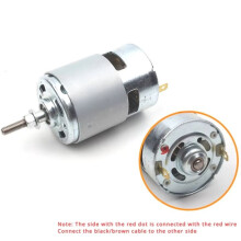 Motor 21V 3000-12000RPM High Torque Electric Motor for Electric Tool/DIY Small Drill with Double Bearing