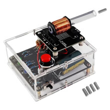 STEM Projects DIY Toys Welding Practice Set, Electric Magnetic Launcher Educational Electronics Kit for Teens Boy Girls