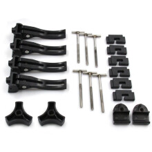 Bed Cover Clips Tonneau Replacement Parts Kit  of Safety Straps Rack Mount