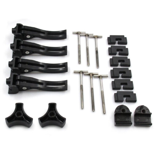 Kit de Pièces de Rechange pour Couvre-Caisse, Sangles de Sécurité et Fixation sur Rack 1