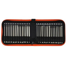 30Pcs Set 100mm S2 Steel Magnetic Screwdriver Bits 1/4 Inch Hex Shank Power Tools Slotted Square Torx