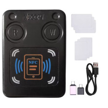 NFC RFID  Chip Card Reader Copier+3XCUID/UID Card IC 13.56Mhz ID 125K 250K 375K RFID Token Clone Duplicator
