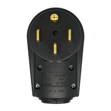 RV Replacement Power Plug 50AMP 14-50P 125V/250V Replacement Power Plug Travel Trailer RV Accessories Male US Plug