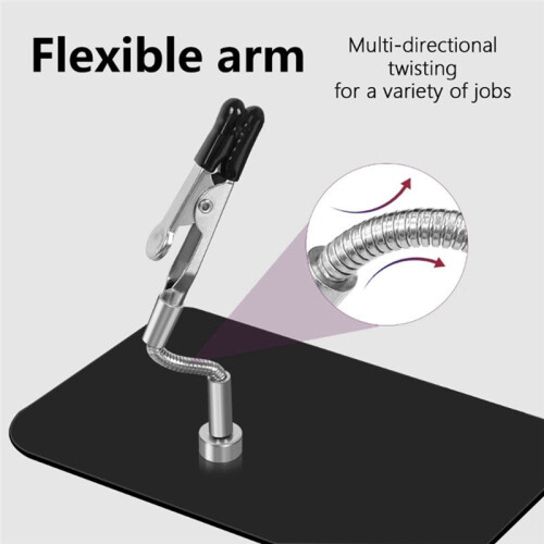 4Pcs Flexible Gooseneck Metal with Alligators Clips for Helping Hands Third Hand Tool Automobile Electronics 2