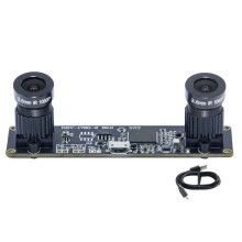 72 Degree Camera Module OV9732 1MP 3.6mm Dual Camera Module Manual Focus for WinXP/7/8/10 Linux/Android