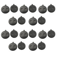 10 Pairs Disc Brake Pads for Kickscooter ZT3 Pro Replacement Parts Electric Scooter Semi-Metallic Resin