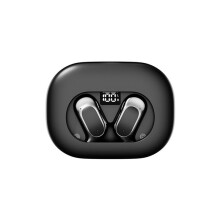 M115 Translator Headset 144-Language AI Translation Earbuds Wireless -Ear Translator Device Black