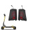 Bottom Panel Rear Light with Cover for  KIRIN  G3 Pro Electric Scooter Rear Left Right Side Light 6