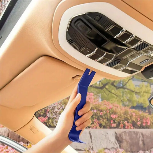 6 Pcs Auto Trim Removal Tool Kit, No-Scratch Plastic Pry Tool Kit - Interior Door Panel Clip Fastener Removal Set 2