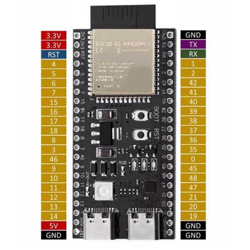 DeepsSeek Xiaozhi ESP32-S3 Development Board PCB Integration Artificial Intelligence AI Voice Chat N16R8 Module 1