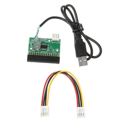1.44MB 3.5 Inch USB Cable Adapter to 34Pin Floppy Drive Connector U Disk to Floppy Disk PCB Board