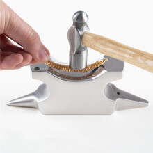 Double Horn Anvil Graphic Designers Tool Shaping Easy to Use Steel Blacksmiths, Jewelry Tool Horn Anvil Work Bench