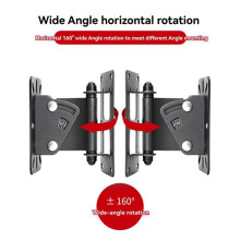 Heavy-Duty Speaker Wall Mount, Universal Adjustable with Tilt and Swivel for Bookshelf