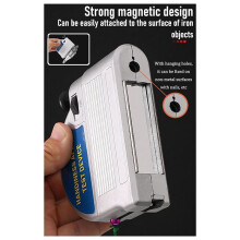 Retractable Plumb-Bob, Automatically Stretch  Stabilize Magnetic Plumb-Bobs Tool, Magnetic Retractable Plum-Bob 2PCS