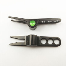 Fork  Divot Pitch Repairer Tool Prongs for Putting Green Pitch Lawn Maintenance/ Clean/Mark  Silver