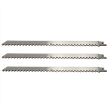Hoja de Sierra Alternativa de 300 mm de Acero Inoxidable para Cortar Carne, Hielo y Madera Hojas de Sierra Alternativa para Cortar Madera y Metal