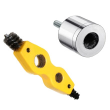 Copper Pipe Cleaner with 4in1 Battery Brush Dual for Drill Plumbing Cleaning Tube Battery Brush Accessories Package 2