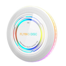 LED Noctilucence Colorful Flying Saucer Outdoor Leisure Toys Portable Game Flying Disc Competitions Sport Beach