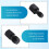 Car Oxygen Sensor Socket Offset Wrench Set 22MM Sockets 1/2In 3/8In Drives Thread Chaser Oxygen Sensor Removing Tool 1