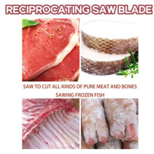 Reciprocating Saw Blade 300mm Stainless Steel for Cutting Meat,Ice,Wood Reciprocating Saw Blades for Cutting Wood Metal