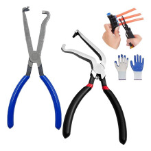 Fixion Tools Pliers, Electrical Disconnect Pliers for Cars, Electrical Connector Pliers, for Push Tab Style Plugs