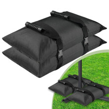 2PC Umbrella Base Weight,Patio Fillable Sand Bags,Heavy-Duty Furniture Outdoor Weights for Umbrella Stand Patio Garden L