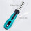 4 PCS Bit Driver Handle, 1/4 Driver Handle Magnetic Screwdriver Bit Drivers Magnetic Bits Holder Screwdriver Handles 3
