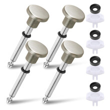 Set of 4 Tub Spout Diverter Repair Kit,Bathtub Spout with Diverter Repair Kit-Tub Faucet Repair Replacement Parts