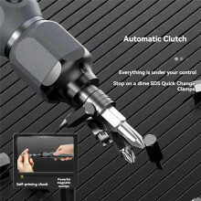 Cordless Electric Screwdriver Manual/Auto Rechargeable Battery Household Small Electric Drill Screw Driver Bit Tool