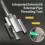 Integrated Internal & External Pipe Threading Tool, Electric Drill Compatible Pvc Pipe Threader Kit, 1/2inch 2
